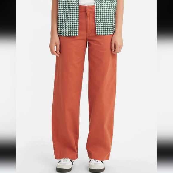 Levi's Baggy Trouser Baked Clay Pants Size 25 x 31 - Picture 15 of 15